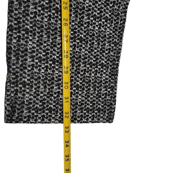 HILARY RADLEY Patterned Cropped Pants SIZE S - Picture 4 of 6